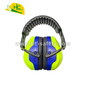 HC708 - ที่ครอบหูแบบพับได้เพื่อความปลอดภัยสำหรับใช้ในโรงงานและงานก่อสร้าง พร้อมแผ่นครอบขนาดใหญ่และการกระจายแรงกดที่สม่ำเสมอ - Product Image 2