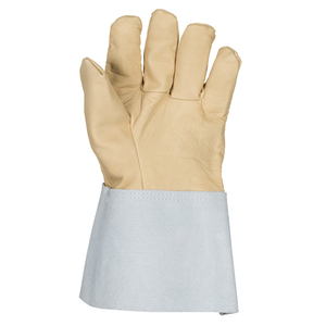 Gants de soudage en cuir personnalisés en gros avec protection des mains de haute qualité 100% - Product Image 5