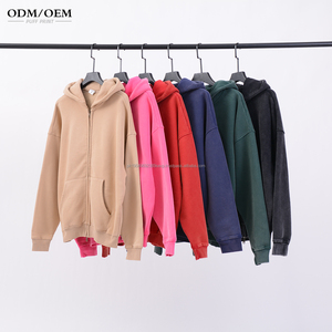 380 500 Gsm coton blanc plaine luxe recadrée à capuche pull hommes personnalisé surdimensionné Streetwear poids lourd hommes sweats à capuche - Product Image 4