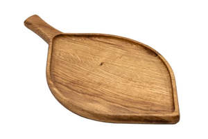 Plateau de service en bois en forme de feuille pour fournitures de restaurant et d'hôtel - Product Image 2