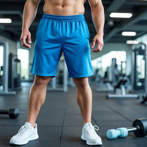 Workout Fitness Wear Shorts <b>Mens</b> Gym Exercise High Elastic <b>Waist</b> Summer Shorts <b>Men</b> Bodybuilding Gym Shorts <b>Men's</b> - Product Image 2