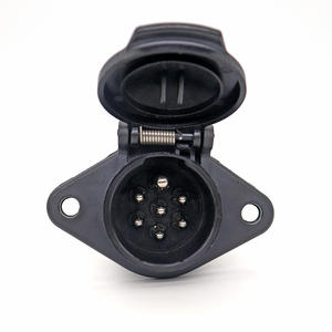 ISO 1185 <span class=keywords><strong>remorque</strong></span> pièces électriques 24N <span class=keywords><strong>7</strong></span> broches 24V <span class=keywords><strong>prise</strong></span> en plastique mâle femelle pour <span class=keywords><strong>remorque</strong></span> de camion robuste HGV - Product Image 3