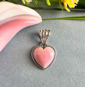 จี้รูปหัวใจทำด้วยมืออันหรูหราเป็นของขวัญสำหรับเธอ - Product Image 1