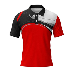 เสื้อยืดโปโลแขนสั้นสำหรับผู้ชายออกแบบได้ตามต้องการ - Product Image 2
