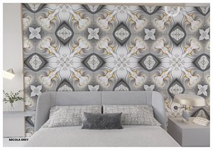 Bookmatch 24x48กระเบื้องผนังพอร์ซเลน | 600x1200รูปแบบขนาดใหญ่กระเบื้องหินอ่อนดูมันวาว | กระเบื้องปูพื้นพอร์ซเลนดีไซน์ส่งออก - Product Image 2