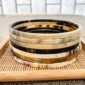 ESPRIT BANGLES BRACELETS BUFFALO CORNE MODERNE BANGLES et Bracelets En Gros Date Mode Artisanat Bracelet - Product Image 3