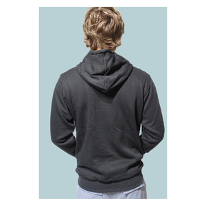 Sudadera con capucha resistente a cortes, rasgaduras y mordeduras, con forro de Dyneema y exterior de algodón, tallas A4, de S a 3XL, color negro. - Product Image 3