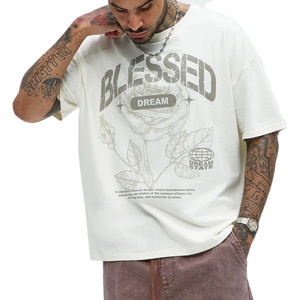 Impresora de Camisetas, Máquina de Impresión de Camisetas con Cuello Redondo para Hombre, Personalizable con Logotipos por Transferencia de Calor, Camisetas Casuales, Lisas, de Marca, Vintage - Product Image 1