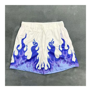 Short athlétique en maille solide Sports de baseball pour hommes Design moderne élégant Entraînement Course à pied Gym Séchage rapide Personnalisable Abordable - Product Image 3