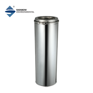 Kit de tuyau de cheminée pour poêle à bois à double paroi isolé, homologué UL, classe A, en acier inoxydable 316L - Product Image 2