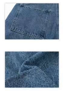 Pantalones Cortos Vaqueros Vintage de Calidad Premium para Hombre, Corte Recto, Transpirables, Ajustables, Casuales de Invierno para Adultos - Product Image 6