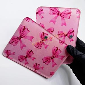 Pinzas Magnéticas para Extensión de Pestañas con Lazo Rojo Acrílico Personalizado y Función de Lifting de Pestañas, Último Modelo Sostenible - Product Image 3