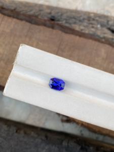 หินทอแทนซาไนต์ทรงแปดเหลี่ยมสวยงามสีฟ้าสดใสซูเปอร์ธรรมชาติซูไซต์2.74กะรัตหลุยส์สะอาด - Product Image 2