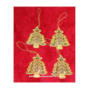 Ornement de noël en forme d'arbre de noël, belle décoration - Product Image 2