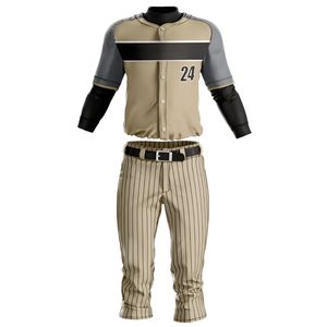 Camiseta de Béisbol Personalizada con Sublimación, 100% Poliéster, para Hombre Adulto, Transpirable, de Secado Rápido, Cuello en V, Tela de 300g, OEM - Product Image 1