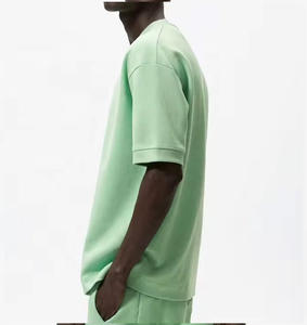 เสื้อยืดผู้ชายผ้าฝ้าย100% 260 GSM เสื้อสตรีทแฟชั่นไซส์ใหญ่พิเศษ - Product Image 2