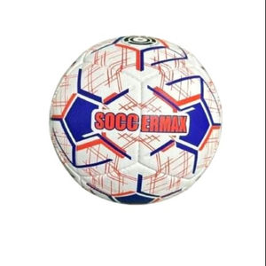 High Quality Custom Hybrid Soccer Ball Customized Size PU Leather <b>Machine</b> Stitched Inflatable Pakistani Training Equipment - Product Image 1
