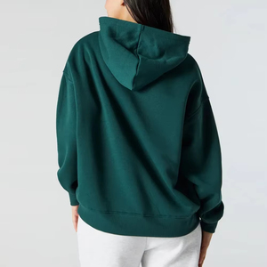 Sudadera con capucha para mujer de la mejor calidad, material transpirable bordado de chenilla hecho en fábrica para la temporada de invierno - Product Image 5
