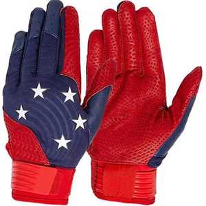 Guantes de bateo de equipo de cricket hechos con cuero, ropa deportiva Guantes de entrenamiento de cricket para el mejor rendimiento OEM y ODM disponibles - Product Image 6