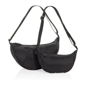 Sac fourre-tout promotionnel durable Crescent XL RPET, design monosangle pour merchandising éco-responsable - Product Image 4