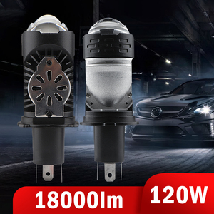 Luces de Coche Plug and Play, 120W 18000LM, Lente de Proyector LED, Sistema de Iluminación Automotriz, Lente de Faro LED H4 - Product Image 2