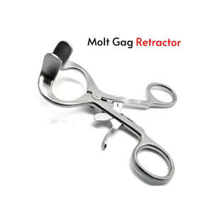 Surgical Dental Cheek & Lip Orthodontic Stainless Steel Manual <b>Mouth</b> <b>Opener</b> Retractors Instrument Set by MEDZORA SURGICAL - Product Image 2