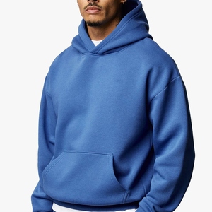 Ensemble de survêtement pour homme, coupe classique, uni, streetwear, sweat à capuche, jogging, hiver, antibactérien, respirant, polaire - Product Image 3