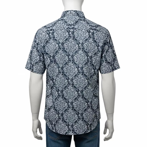 Breathable Dobby Fabric <b>Men</b> <b>Shirt</b> Soft Lightweight Digital Printing Casual Wear Comfortable Daily Use Fashion Clothing Supplier - Product Image 2