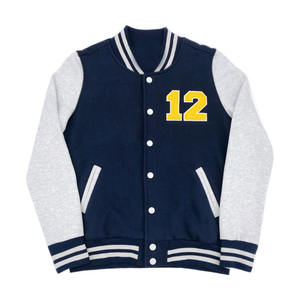 Chaqueta Letterman personalizable Premium Classic Button Vintage College Chaqueta de béisbol para hombre 2026 - Product Image 1