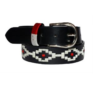 เข็มขัดโปโลสำหรับงานหนักหนังวัวสีตามสั่งพร้อมหัวเข็มขัด PU เข็มขัดแฟชั่นสไตล์นักธุรกิจ - Product Image 1