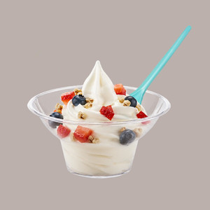 Cuillères jetables multicolores en PLA de 13,8 cm pour yaourt et granita, 300 pièces - Product Image 2
