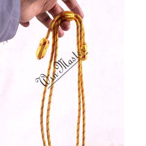 Cordons de chapeau de cérémonie avec fil de soie – Confortables, couleur et taille personnalisables pour usage extérieur - Product Image 1