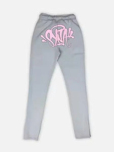 Y2K Street hommes 2 pièces à capuche pantalon ensemble décontracté ample coton imprimé pull droit pantalon Hip Hop sport survêtement - Product Image 3