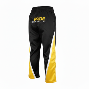 Pantalon de kickboxing décontracté en toile de qualité supérieure avec logo personnalisé pour hommes, vêtements d'arts martiaux en polyester respirant et écologique - Product Image 6