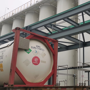 Isobutane R600a Réfrigérant 12 Tonnes ISO TANK Haute Qualité Pureté 99,9% <span class=keywords><strong>Prix</strong></span> Compresseur Réfrigérateur <span class=keywords><strong>Gaz</strong></span> R600a - Product Image 1