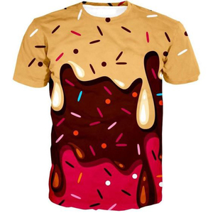 Bán Buôn Người Đàn Ông Của 100% Bông Thả Vai T-Shirt Lụa Màn Hình In Ấn Thêu Polka <span class=keywords><strong>Dot</strong></span> Nhật Bản Phong Cách 180G Vải OEM Dịch Vụ - Product Image 5