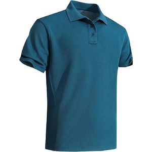 Polo de algodón con etiquetas y logotipo bordado para hombre, camisa de golf de talla grande, Polo de manga corta, ropa deportiva informal transpirable de verano para hombre - Product Image 1