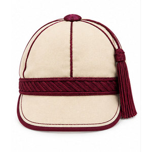 Classic Honour <b>Hat</b> Traditional Ceremonial Formal Headwear With Decorative Piping Crown <b>Band</b> Tassel Custom Presentation Design - Product Image 1