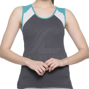 Débardeur en coton de haute qualité pour femme, respirant, avec logo frontal, écologique, séchage rapide, idéal pour la gym - En promotion - Product Image 1