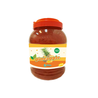4kg Ananasvruchtensiroop Jam Pulp OEM/ODM Flesverpakking Gecertificeerd HALAL/HACCP/ISO 22000 Cboba Merk 12 Maanden Houdbaarheid