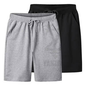 2023 pantalones cortos de baloncesto de verano personalizados para hombres OEM venta al por mayor nuevo diseño patrón sólido estilo casual pantalones de chándal teñidos lisos - Product Image 2