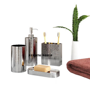 Fabricant indien d'ensemble de salle de bain Support de salle de bain fait main d'excellente qualité Design personnalisé nouvel ensemble de salle de bain - Product Image 4