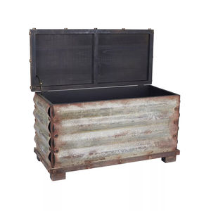 Stylish Mailbox in Galvanized Metal With <b>Wall</b> <b>Mounted</b> Design Perfect for Office Parcel and Mail Drop Storage - Product Image 4