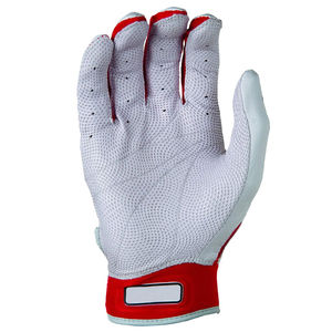 Gant de baseball antidérapant de qualité professionnelle Bruce Bolt Design de logo personnalisé Gants de frappeur en cuir fendu de qualité supérieure - Product Image 3