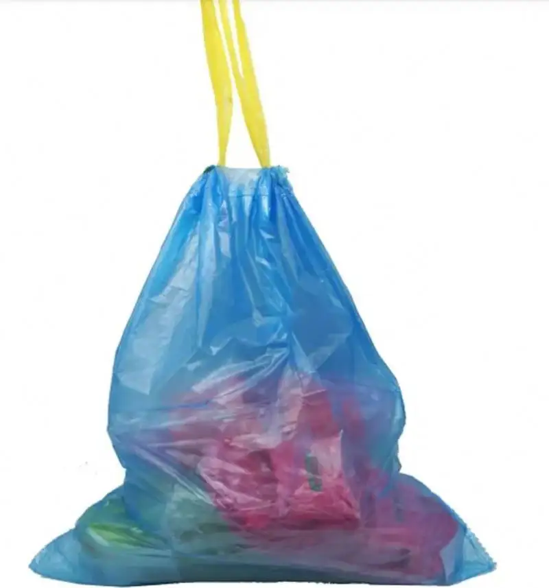 Biodegradable Garbage Bags Compostable Grocery Plastic Rope Trash Bag Handle