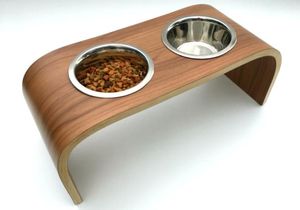 Soporte Rústico de Madera para Comedero de Mascotas |   Acabado Artesanal |   Fabricante Mayorista a Granel - Product Image 2
