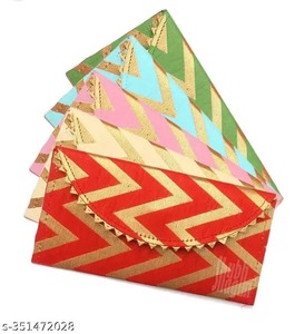 Cadeau pour invité, cadeau d'occasion de festival de mariage indien, enveloppe en espèces, enveloppe Lifafa, enveloppe Haldi Mehendi Rakhi, faveur de retour - Product Image 1