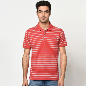 Chemises de golf pour hommes en coton et fibre de bambou de haute qualité, respirantes, à séchage rapide, à manches courtes, design uni, impression de logo - Product Image 1