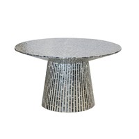 Table d'appoint en bois de luxe moderne pour salon, table basse, mobilier d'hôtel et de maison, fabriqué au Vietnam