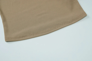 Tremdy Best Selling Women Square Collar Sleeveless Ribbed Tank <b>Top</b> Slim Fit Solid Casual Party Club Street Summer Wear - Product Image 6